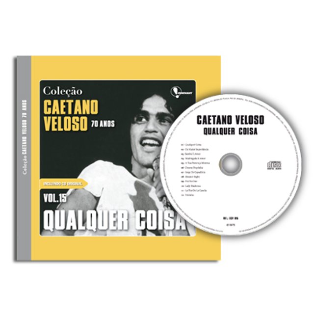 Caetano Veloso 70 anos - Edição 15 (Formato 14,2 X 13,2cm)