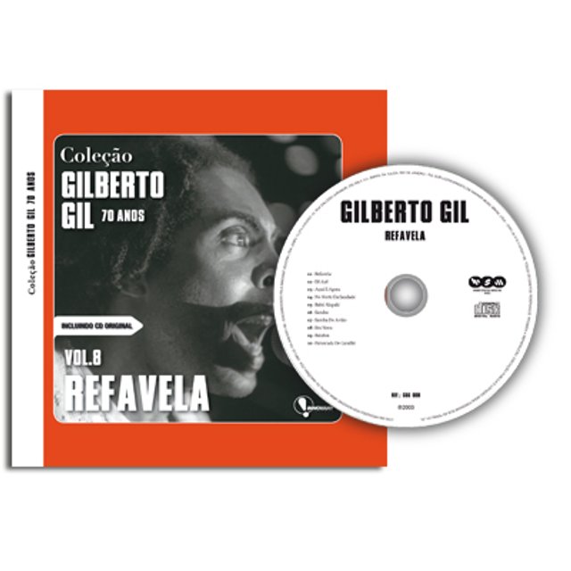 Gilberto Gil 70 anos - Edição 08 (Formato 14,2 X 13,2cm)
