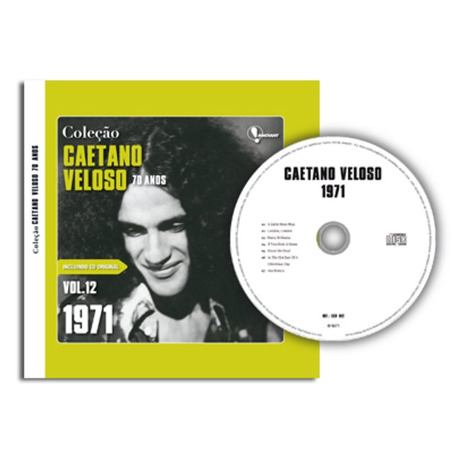 Caetano Veloso 70 anos - Edição 12 (Formato 14,2 X 13,2cm)
