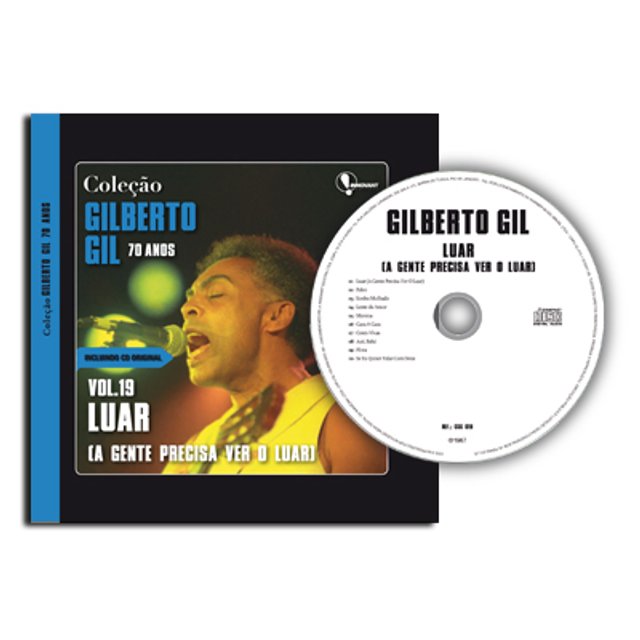 Gilberto Gil 70 anos - Edição 19 (Formato 14,2 X 13,2cm)