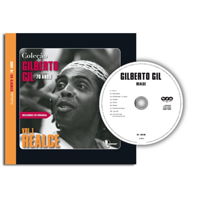 Gilberto Gil 70 anos - Edição 01 (Formato 14,2 X 13,2cm)