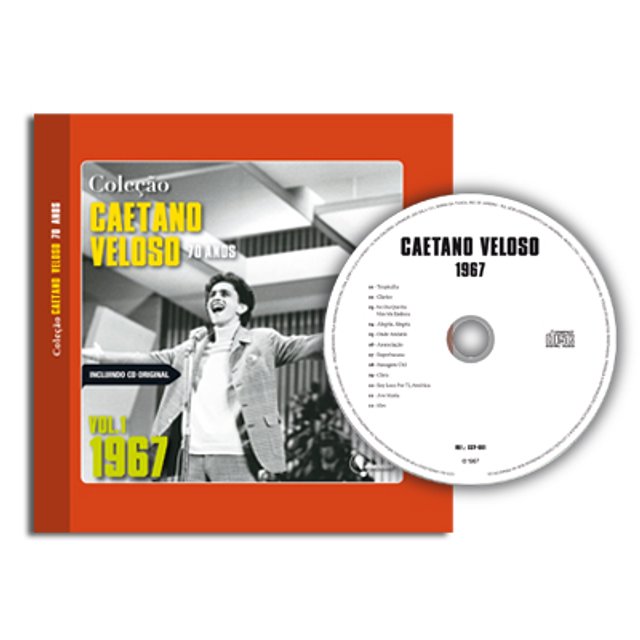Caetano Veloso 70 anos - Edição 01 (Formato 14 X 13,2cm)