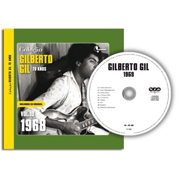 Gilberto Gil 70 anos - Edição 10 (Formato 14,2 X 13,2cm)