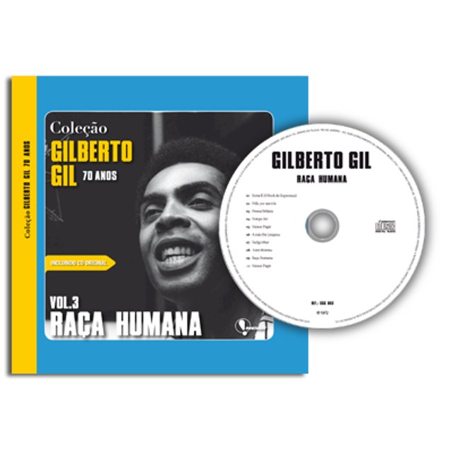 Gilberto Gil 70 anos - Edição 03 (Formato 14,2 X 13,2cm)