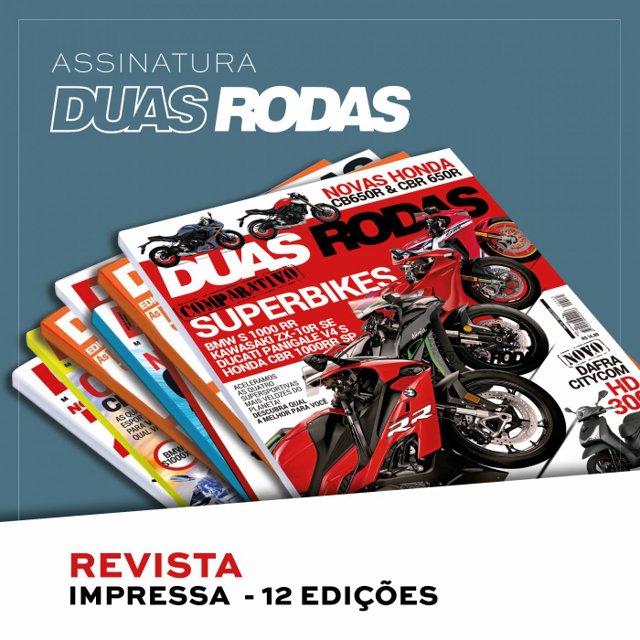 Assinatura Anual Impressa - Revista Duas Rodas