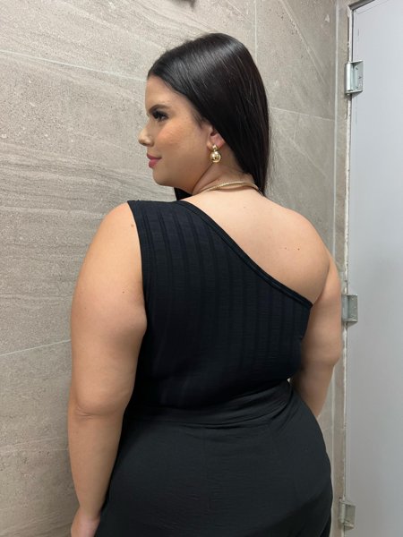 Blusa Gola Gola Alta Vestido Gola Choker Plus Size Body Com Fecho