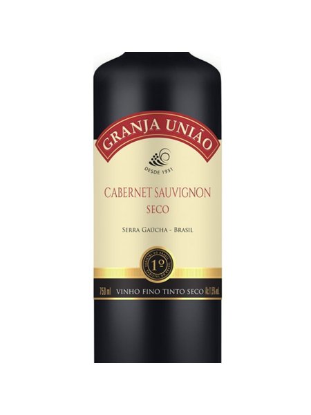 Vinho Cabernet Sauvignon Granja União 750ml Garibaldi