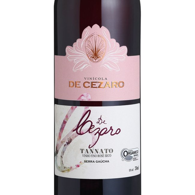 Vinho Fino Rosé Seco Orgânico Tannato De Cezaro