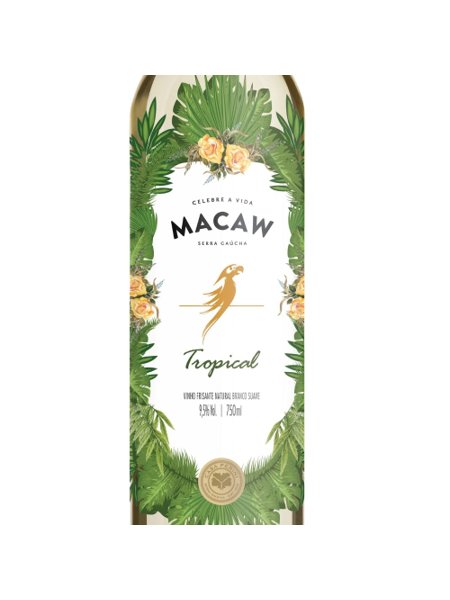 Vinho Branco Frisante Suave Macaw Tropical Casa Perini
