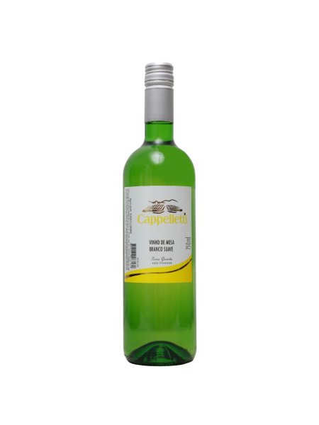 Vinho Branco Suave 750ml Cappelletti