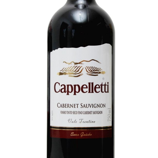 Vinho Cabernet Sauvignon Seco 750ml Cappelletti