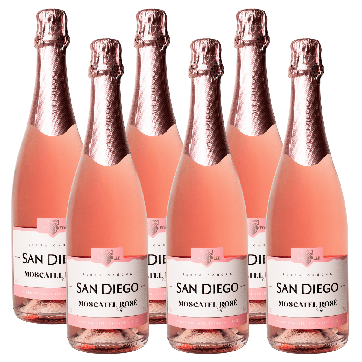 Espumante Moscatel Rosé Cave Del Vêneto Adega Chesini | Adega R2