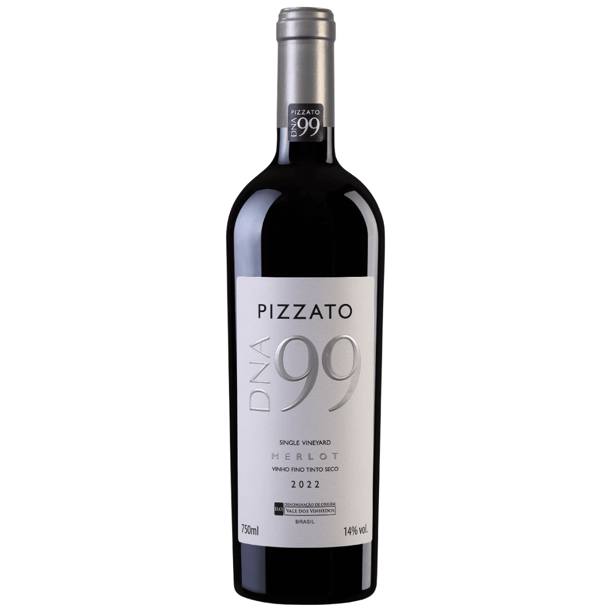 Vinho DNA99 Merlot Pizzato Safra 2022 | Adega R2