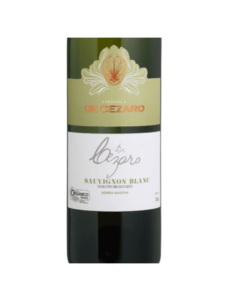 Vinho Fino Orgânico Sauvignon Blanc Seco De Cezaro