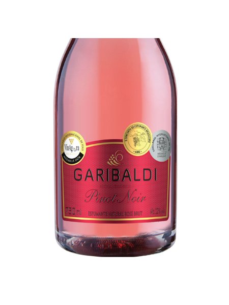 Espumante Brut Rosé Pinot Noir 750ml Garibaldi - Caixa 6