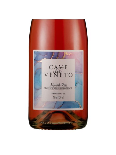 Espumante Moscatel Rosé Cave Del Vêneto Adega Chesini - Caixa 6