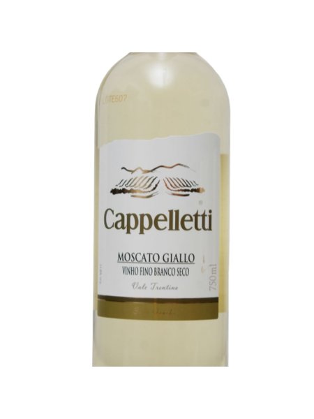 Vinho Moscato Giallo Seco 750ml Cappelletti
