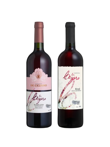 Kit Vinhos Rosé Orgânico - Seleção De Cezaro
