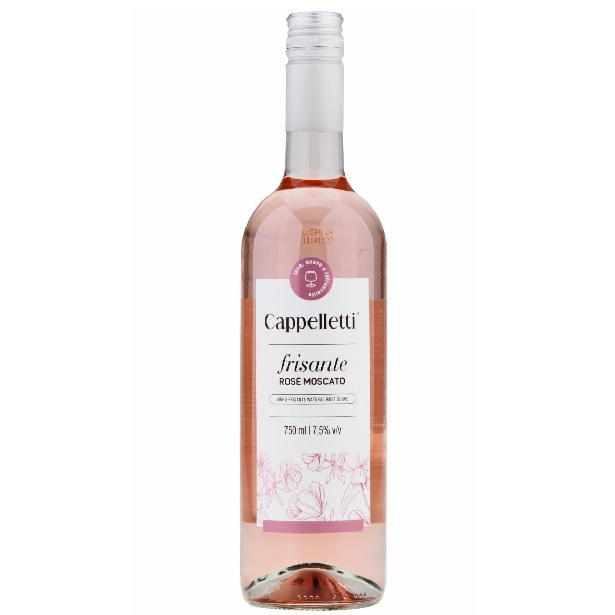 Frisante Rosé Suave Moscato Cappelletti | Adega R2