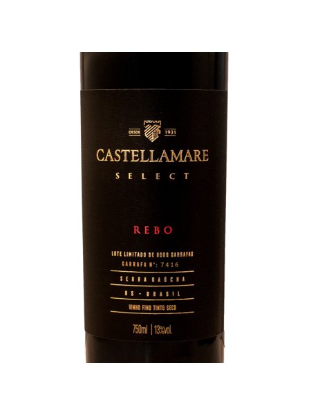 Vinho Tinto Rebo Select Castellamare
