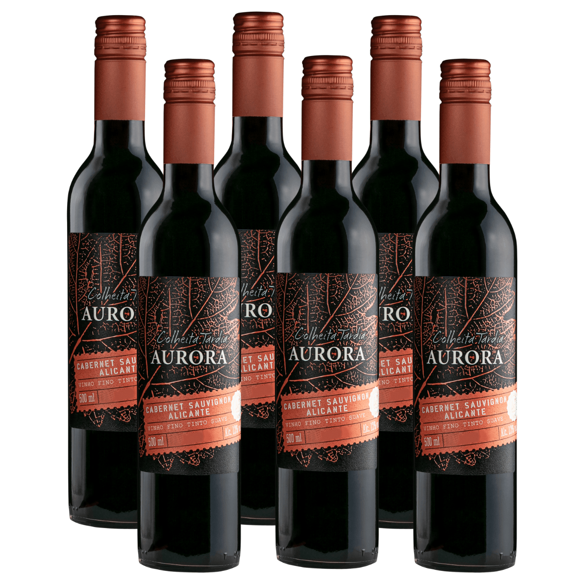 Vinho Tinto Suave Colheita Tardia Aurora - Caixa 6 | Adega R2