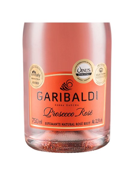 Espumante Prosecco Rosé Brut 750ml Garibaldi - Caixa 6