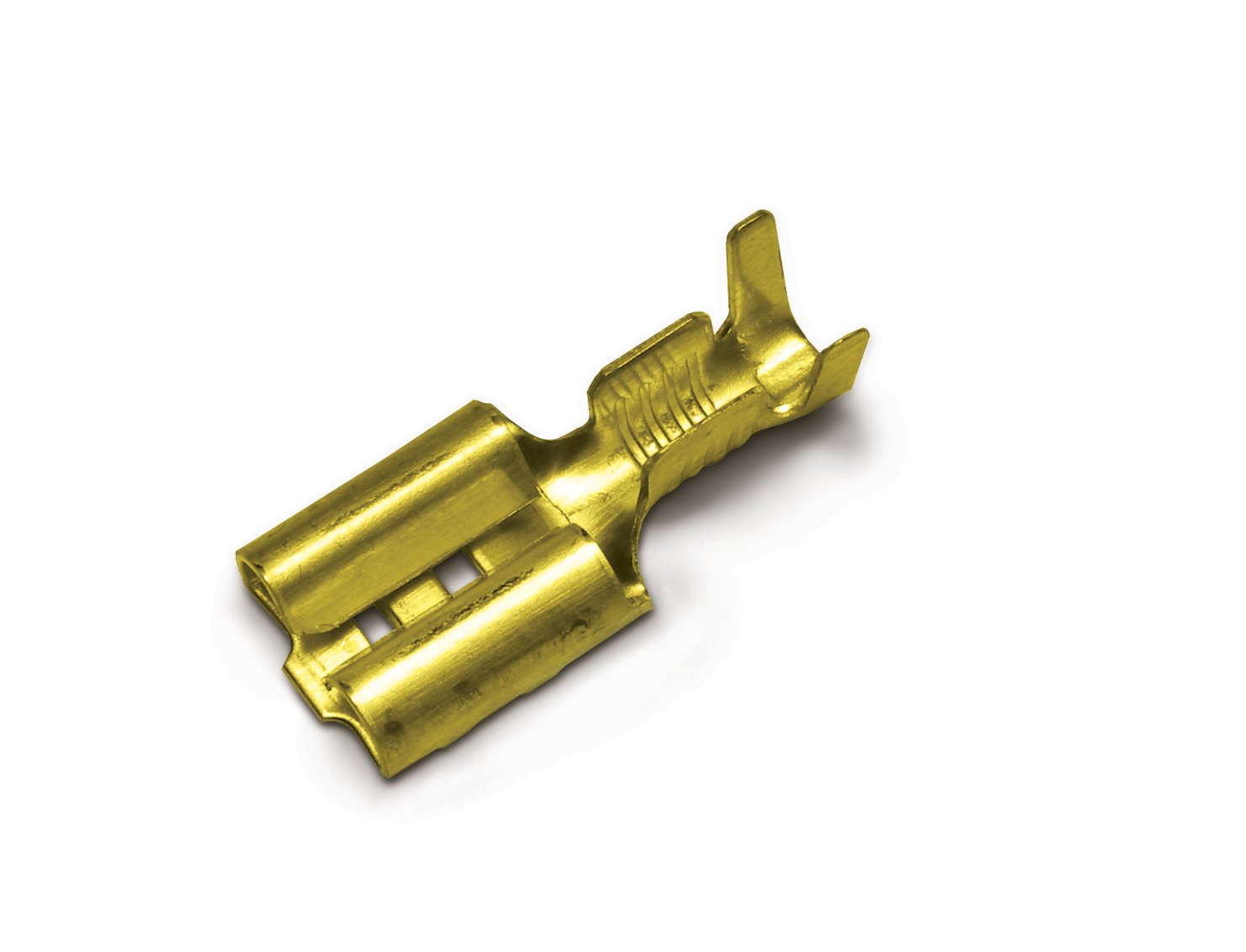 めい326A TERMINAL DE LATÃO FEMEA 6.3 SEM TRAVA | FRONTEC