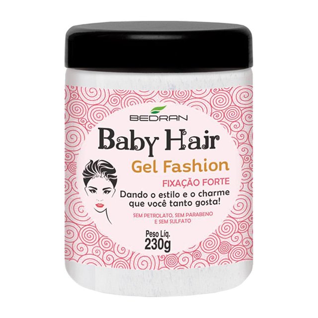 Baby Hair Gel Fashion Forte Hidran Cosmeticos Baby Hair Gel Fashion Forte Hidran Cosmeticos