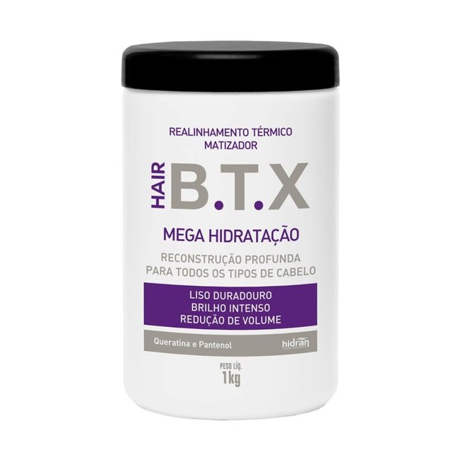 Kit Botox Capilar Hair B T X Matizador Sem Formol Hidran Cosméticos