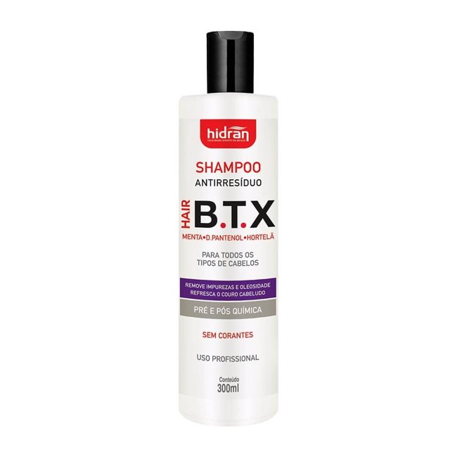 Shampoo Antirresíduo Hair B.T.X 300ml