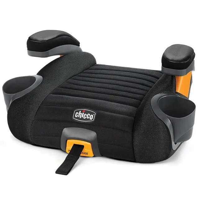 Assento para Carro Booster Gofit Plus Backless Black Chicco Bicho Papão