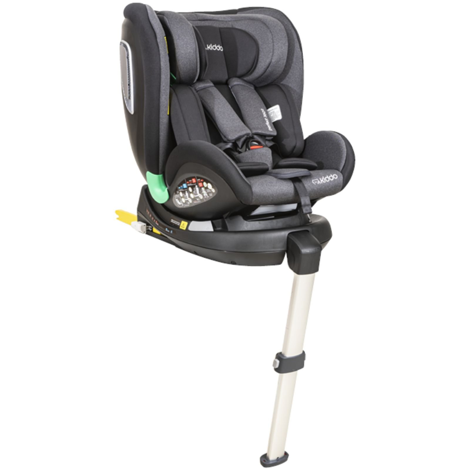 Cadeira para Auto Perfect Grafite Giro 360º com Isofix Grafite - Kiddo