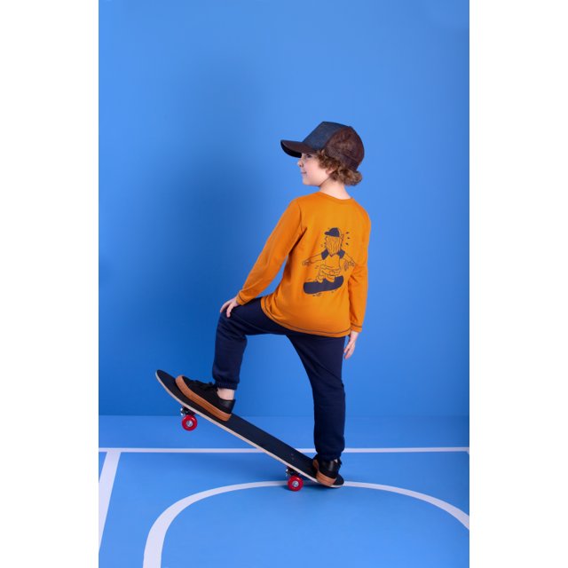 Conjunto Camiseta Manga Longa e Calça Skate - Jaca-Lelé