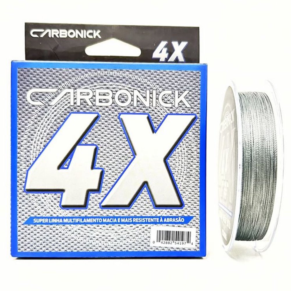 Linha Multifilamento Carbonick X4 Dark Grey 150 m Fleming | Hakken