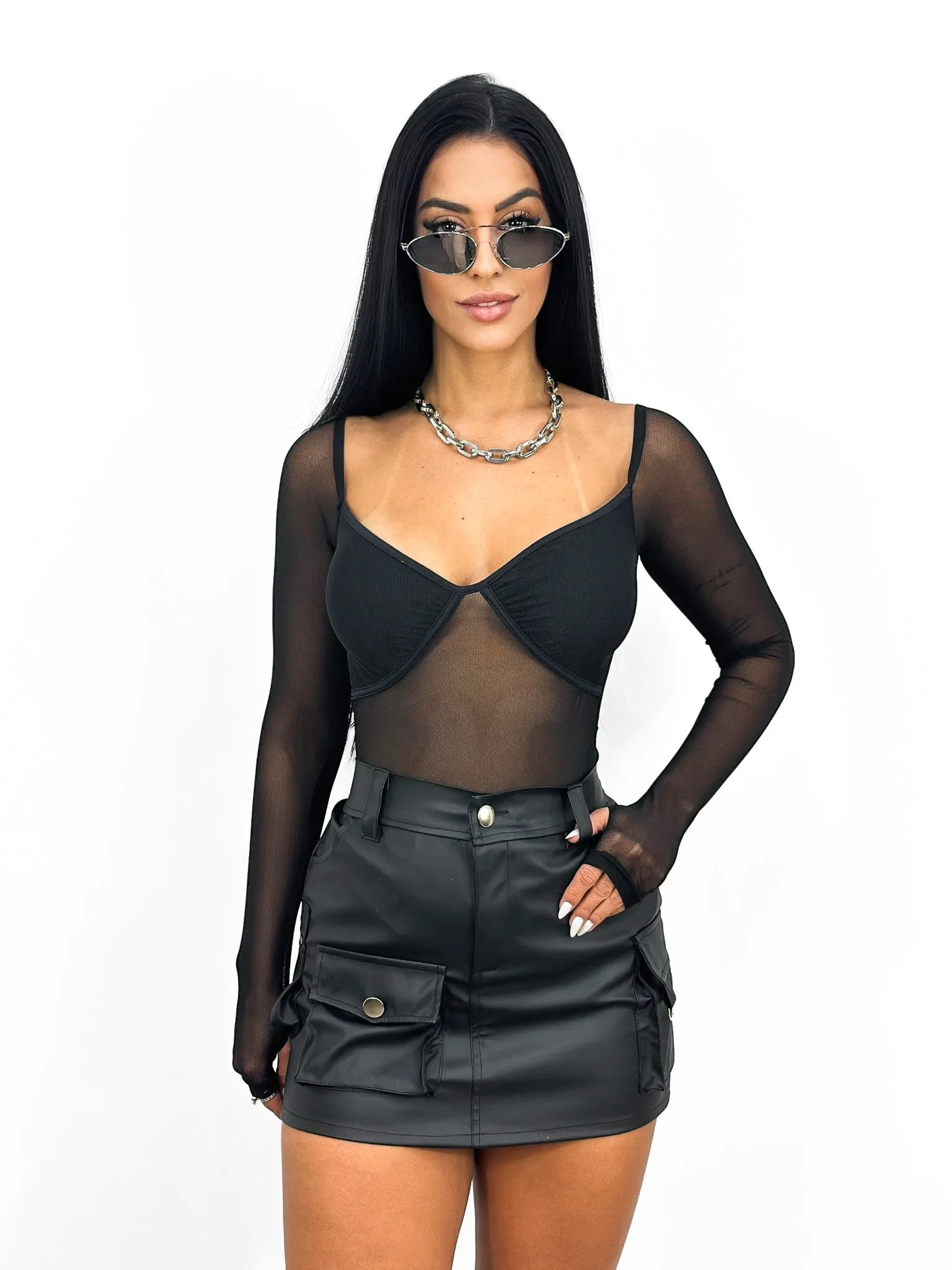 Body Tule Scarlat Selfie Store