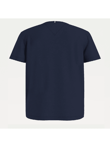 Camiseta Tommy Hilfiger Infantil Azul Logo1985