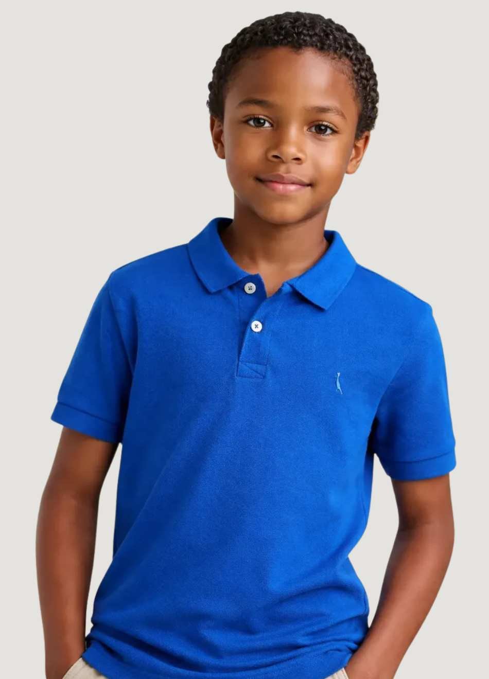 Polo Reserva infantil Piquet Básica Azul Royal | Boys Concept
