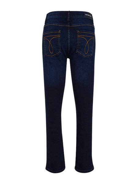 Calça Jeans Calvin Klein Infantil Five Pockets Skinny Marinho