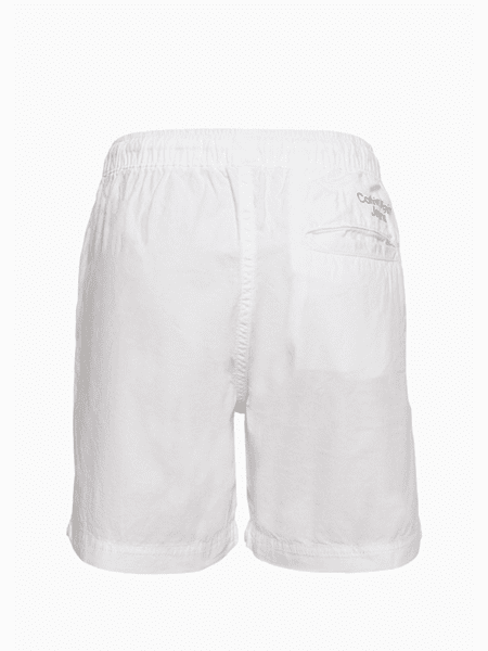 Shorts Calvin Klein Jeans Infantil Chino Branco