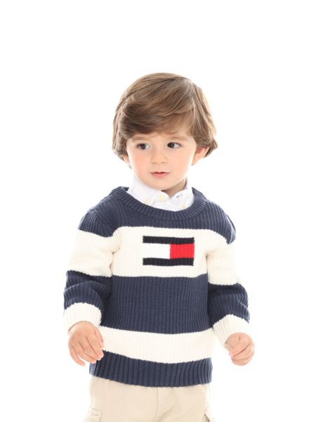 Suéter Tommy Hilfiger BABY Azul/Branco