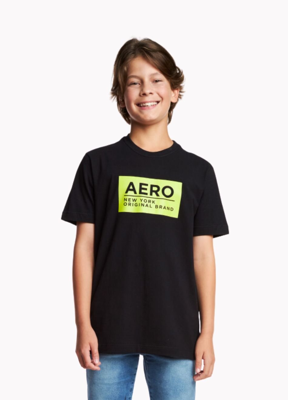 Camiseta Aéropostale - Preta