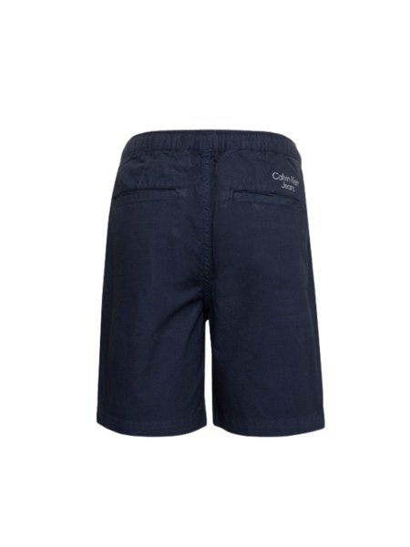 Shorts Calvin Klein Jeans Infantil Chino Marinho