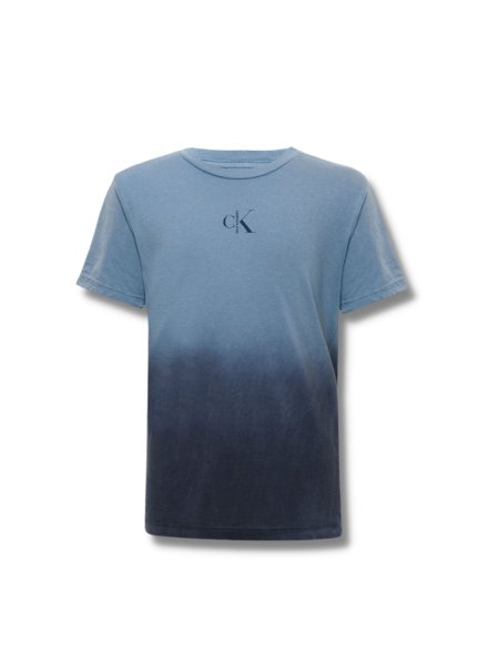 Camiseta Calvin Klein Jeans Infantil CK  Degrade Azul