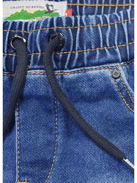 Bermuda Reserva Mini Jeans Azul indigo