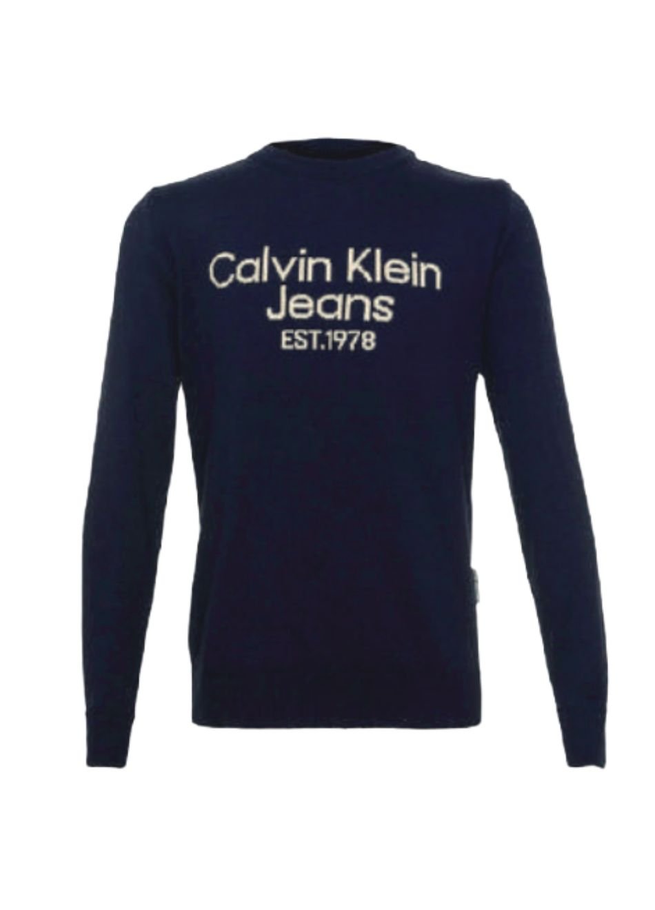 Suéter Calvin Klein Jeans Infantil CKJ 1978 Marinho