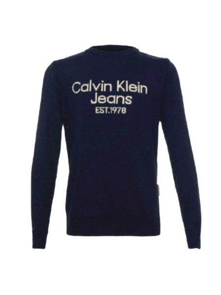 Suéter Calvin Klein Jeans Infantil CKJ 1978 Marinho