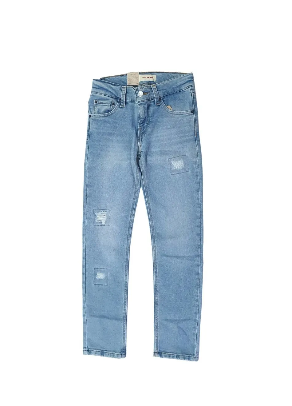 Calça Jeans Levis Infantil 510  Skinny Azul Claro