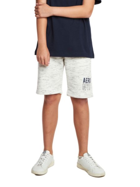 Bermuda Moletom Aeropostale Teen AERO NYC Mescla