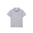 Polo Lacoste Infantil Piquet Cinza CCA