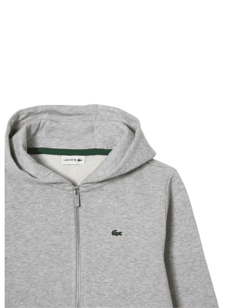 Casaco Moletom Lacoste Infantil Zíper/Capuz Mescla Boys Concept